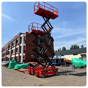 4-14m Auto listrik hidrolik motor pengangkat meja Self-Propelled Platform udara Harga kompetitif untuk gunting angkat - Product Image 4