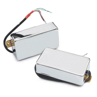 Gold Color Brass Closed Style Passive Pickup LP Electric Guitar Humbucker Pickup with Ceramic Magnet