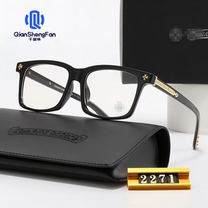 Nuovi Occhiali <span class=keywords><strong>da</strong></span> Vista Quadrati Classici <span class=keywords><strong>da</strong></span> Viaggio per Uomo e <span class=keywords><strong>Donna</strong></span> 2271 - Product Image 2