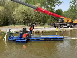 Good Efficient Gold Washing Plant Small Portable Gold Dredge Machinery Siphon Gold Dredge