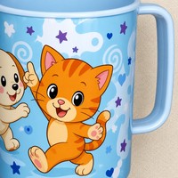 Gobelet en plastique pour enfants de 500 ml en PP réutilisable, écologique, sans BPA, à effet 3D, fabriqué en Chine, pour la promotion et les souvenirs