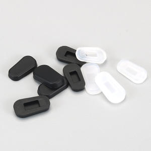 Coussinets de nez en silicone pour lunettes, type à enfiler, antidérapants, ajustement confortable, conception à cadre complet, matériau en polyuréthane - Product Image 4