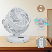 Ventilateur Rechargeable de Circulation 10000mAh ventilateur de Table de bureau intelligent refroidissement minuterie électrique USB ventilateur de circulation d'air de bureau