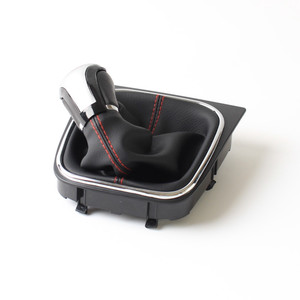 Car <b>Gear</b> <b>Knob</b> Leather 5 6 Speed Ergonomic Volkswagen Golf Fitment - Product Image 4