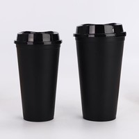 Taza de Viaje Reutilizable a Prueba de Fugas, Colorida, de 16 oz, Aislada, de PP, para Café, en Varios Colores, con Logotipo Personalizado, para Oficina, Hogar, Viajes Diarios, Campamento