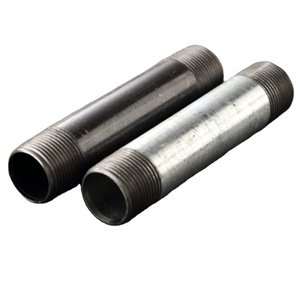 Phụ Kiện Ống Thép Carbon <span class=keywords><strong>ASTM</strong></span> A733 Núm Vú Mạ Kẽm Núm Vú Đen Có Chứng Chỉ NSF & CRN & CE - Product Image 2