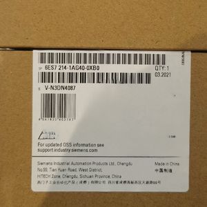 PLC Original S7 1200 S7-1200 CPU 1214C Módulo PLC 6ES7214-1AG40-0XB0 - Product Image 2