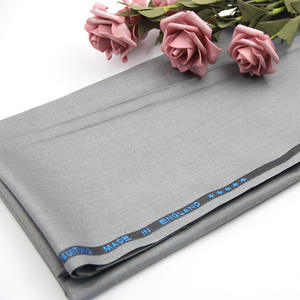 Vente chaude en gros, tissu léger en polyester et viscose tissé brossé TR, séchage rapide, anti-boulochage, résistant au rétrécissement, pour costume - Product Image 4