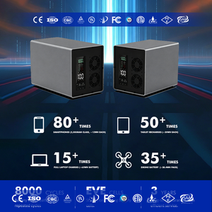 Nouvelle Centrale Électrique Portable 500W/1000W Générateur Solaire AC USB Charge Sans Fil Onde Sinusoïdale Pure MPPT Lampe Torche Allume-cigare - Product Image 3