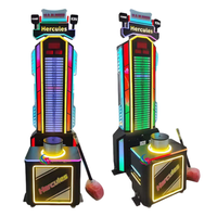 Machine de jeu d'arcade de boxe Hercules Hammer, à monnayeur, jeu de force sportif