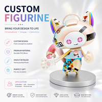 Figura Personalizada en Miniatura, Modelo de Personaje en Resina de PVC, Impresión 3D, OEM, ODM, Regalo Personalizado, Juguete Coleccionable, Juguete Artístico de Resina de Vinilo