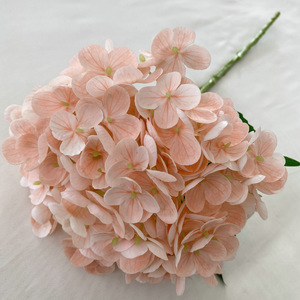 Prix d'usine, lot de fleurs d'hortensia artificielles pour la décoration de mariage, la décoration de fête à domicile, l'arrangement floral - Product Image 6
