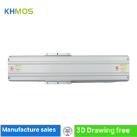 Module linéaire KHMOS HYS170 G2505 550mm avec réservoir de liquide de refroidissement inférieur, capacité 120kg, précision 0,03mm, silencieux et à résonance faible