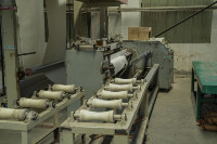 Ligne de production de membranes imperméables certifiées ISO CE à haute efficacité, moteur PLC, boîte de vitesses, roulement à longue durée de vie, TPO, PE, HDPE, LDPE