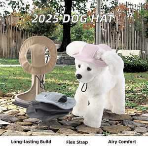 2025 Summer <span class=keywords><strong>Dog</strong></span> <span class=keywords><strong>Hat</strong></span> Verstellbarer Riemen Niedlicher Cord <span class=keywords><strong>Nylon</strong></span> Baumwolle Kunststoff Wolle Bambus Stoff Leder Atmungsaktive Ohrloch Haustiere - Product Image 2