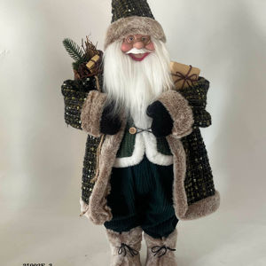 24"Standing Santa Claus-Green - Product Image 1