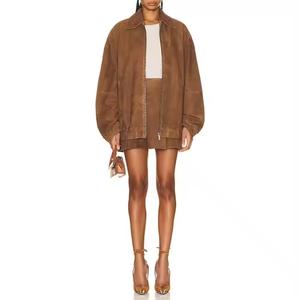 Chaqueta Personalizada de Alta Calidad, Estilo Hip-Hop Urbano, con Cierre y Diseño Oversize para Mujer - Product Image 4