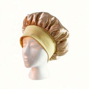 Gorros de Dormir Elásticos Ajustables al por Mayor, Gorros de Protección para el Cuidado del Cabello, Gorros de Satén para Mujeres y Niñas - Product Image 6