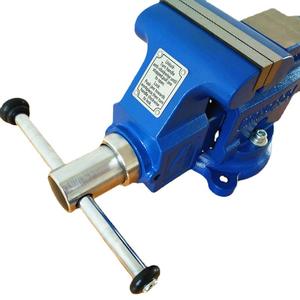 Venta de Liquidación de Herramientas de Reparación, Tornillo de Banco de Alta Resistencia de Hierro Fundido con Base Giratoria Fija y Móvil, Venta al por Mayor de Fábrica 2017 - Product Image 1