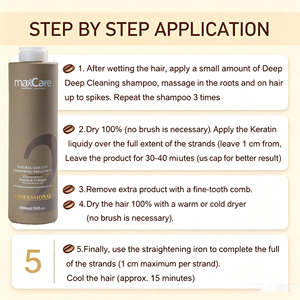 Maxcare OEM ODM Crema Alisadora de Cabello con Keratina Brasileña, <span class=keywords><strong>Tratamiento</strong></span> Capilar con Keratina para Uso en Salón - Product Image 6