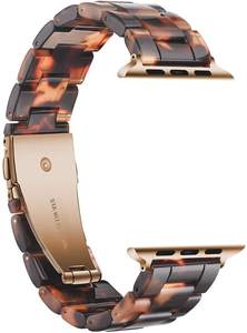 สายนาฬิกาเรซินหลาก<span class=keywords><strong>สี</strong></span>สุดหรูสายรัดข้อมือนาฬิกาอัจฉริยะอุปกรณ์เสริมสำหรับ Apple Watch Series 9 8 7 6 5 4 3 ULTRA 2 BAND 49mm - Product Image 5