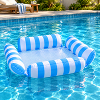 Tapis flottant gonflable en PVC, hamac flottant, lit d'eau gonflable pour la plage et la piscine