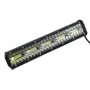 New High Brightness 3 Rows 300W Centre Grille Light Led Work Light Bar Spotlight Waterproof For Cars And Trucks Lamp