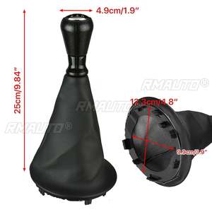 Pomo de Palanca de Cambios de 5 Velocidades para Citroën Berlingo III y Peugeot Partner, Funda de Piel Sintética para Palanca de Cambios - Product Image 6