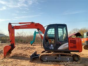 Excavadora usada Hitachi Zx60 a la venta, hecha en Japón con componentes básicos, motor y bomba hidráulica, excavadora Zaxis60 - Product Image 5