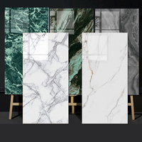 Carreaux de sol en porcelaine polie de luxe, antidérapants, texture pierre, grand format 600x1200mm, pour salle de bain, villa, bar, salon, entrepôt