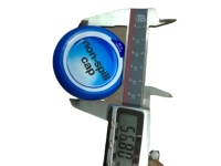Tapón de rosca de plástico azul de 55mm de alta calidad para botellas de agua de 20L sin derrames y a prueba de fugas para latas de 5 galones Tamaño de 55mm