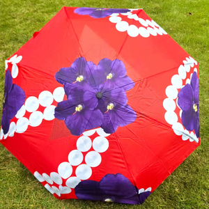 Paraguas <span class=keywords><strong>de</strong></span> perlas <span class=keywords><strong>de</strong></span> Delta Group con flores, paraguas <span class=keywords><strong>de</strong></span> flores como paraguas promocional - Product Image 6