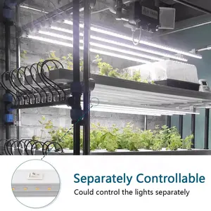 Tira led de espectro completo para luzes de crescimento, 2835 chip para plantas e luzes de crescimento