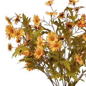 ดอกเดซี่มาร์เกอริตขนาดเล็กแบบขายส่ง กิ่งดอกไม้ประดิษฐ์สำหรับตกแต่งภายในและภายนอกอาคาร - Product Image 4