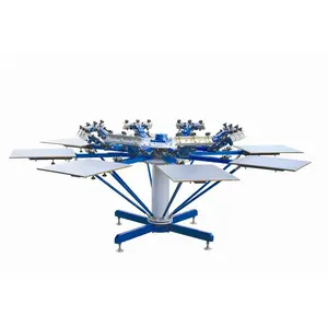 Easy operation Screen Printing Machine lowest manual screen printer machinery silk screen printing machine