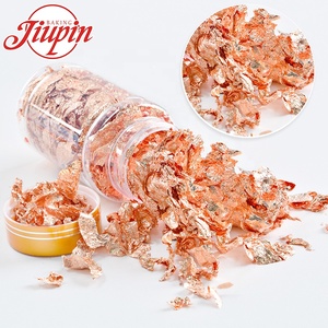 Oferta Especial: Hojuelas de Oro Puro de 2g para Decoración de Pasteles y Alimentos, Láminas de Oro y Plata en Botella - Product Image 5