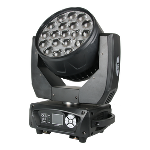 Dj Đèn sân khấu 19*15W RGBW 4in1 <span class=keywords><strong>zoom</strong></span> <span class=keywords><strong>led</strong></span> di chuyển đầu rửa ánh sáng cho vũ trường hộp đêm bên thanh - Product Image 1