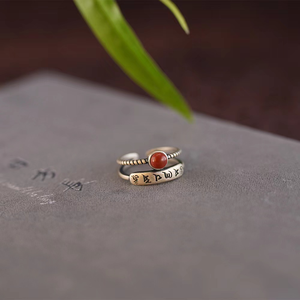 Estos anillos de moda neo-chinos combinan tradición y modernidad perfectos para festivales tradicionales o moda diaria - Product Image 5