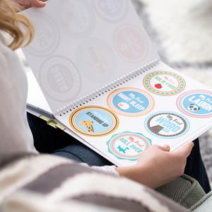 Cartes et <span class=keywords><strong>enveloppes</strong></span> à souvenirs pour <span class=keywords><strong>premier</strong></span> 5 ans, fille et garçon, sexe neutre, belle boîte à souvenirs pour bébé avec livre de souvenirs - Product Image 4