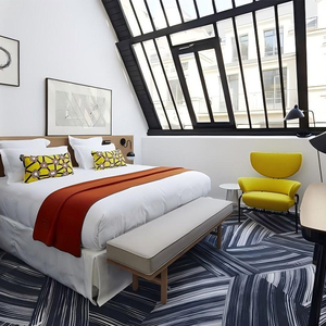 Solución Arquitectónica Minimalista para Hoteles de Diseño, Juego de Muebles de Dormitorio Personalizados para Espacios de Hostelería Boutique de Alta Gama - Product Image 5