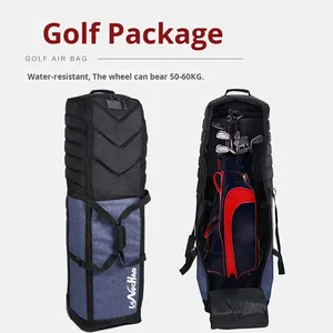 Funda Protectora Impermeable para Bolsa de Golf, Lavable a Máquina, de Color Sólido, Material de Poliéster, Cierre de Cremallera, 40x32x130cm, Venta al Por Mayor - Product Image 2