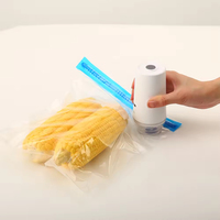 Pompe à vide électrique de cuisine USB en acier inoxydable mini-machine à sceller sous vide portable de petite taille pour la cuisson des aliments vente en gros