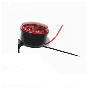 <span class=keywords><strong>Alarm</strong></span> Sirine Buzzer DC Desibel Tinggi Dengan Lampu LED Berkedip Tahan Air Sistem Peringatan Darurat untuk Mobil Truk Penggunaan Industri - Product Image 2