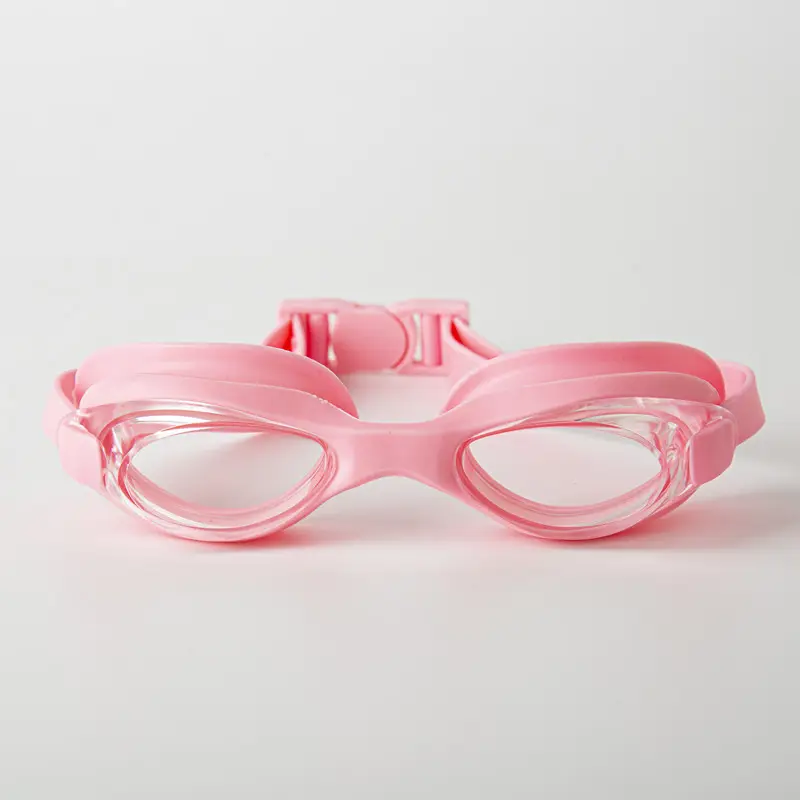 Gafas de natación impermeables antiniebla y UV de cristal de carreras de natación de marco pequeño, el mejor traje para la natación