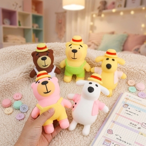 <b>Cute</b> Cartoon Simulation <b>Bear</b> Dog Toy Super Soft EVA Decompression Artifact Slow Rebound Pinch Relaxed Fun for 14+ Years - Product Image 1