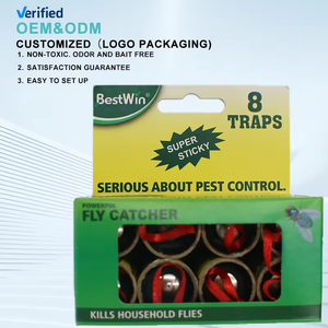 Perangkap lalat lengket di dalam ruangan pita terbang menggantung pita terbang papan lem efektif - Product Image 4