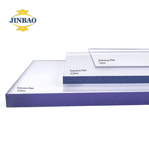 Jinbao 8mm 10mm 0.5mm sóng nhựa trong suốt UV rỗng mái Hội Đồng Quản trị nhà kính khuếch tán mặt trời PC tấm <span class=keywords><strong>polycarbonate</strong></span> rắn - Product Image 3