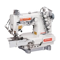 Machine à coudre industrielle à point interlock Siruba C007K avec bras cylindrique