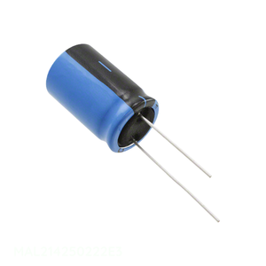 ตัวเก็บประจุ MAL214250222E3เรเดียล2200 uF 20% 35V มีรูผ่านรู2200 uF - Product Image 1