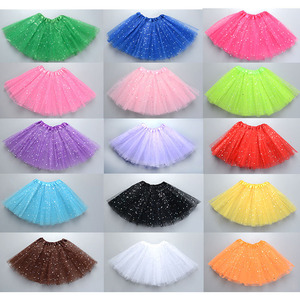 Faldas de Tul para Niñas, Falda Tutú Infantil, Vestido de Princesa para Bebé, Vestidos de Tul Amarillo y Verde para Niñas - Product Image 2